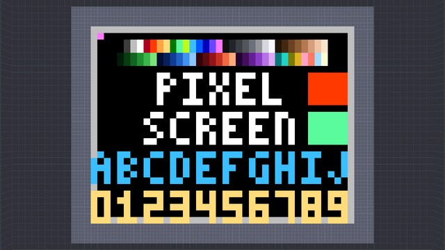 Pixel Screen (worker A)