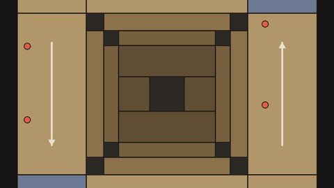the plan, drawn first
