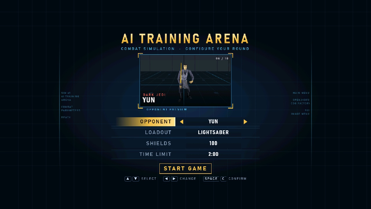 AI Training Arena: The Image Menu